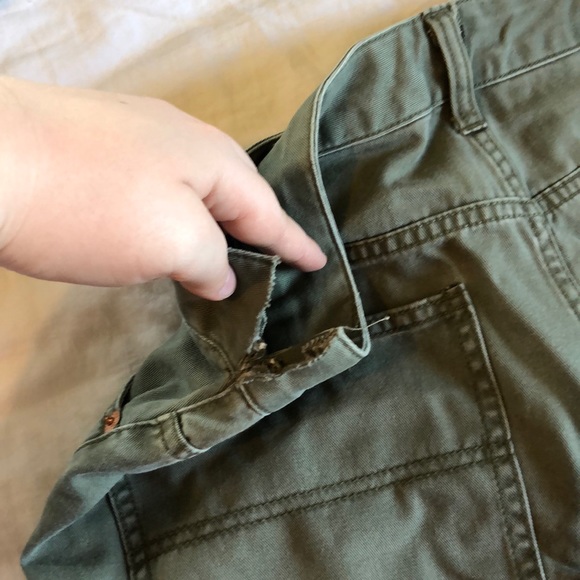 Green Ralph Lauren Jean shorts size 12. - Picture 5 of 5